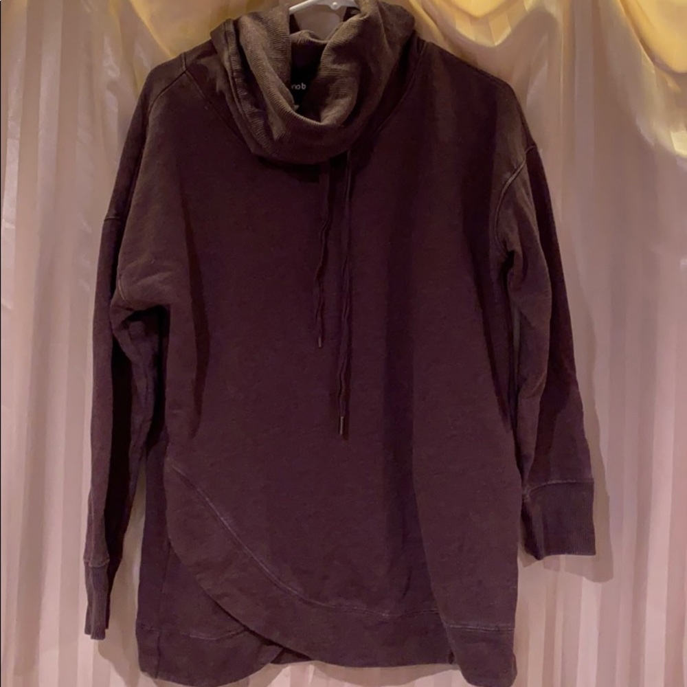 Turtleneck sweatshirt